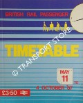 Passenger Timetable - Great Britain - 11 May to 4 October 1987 by British Railways